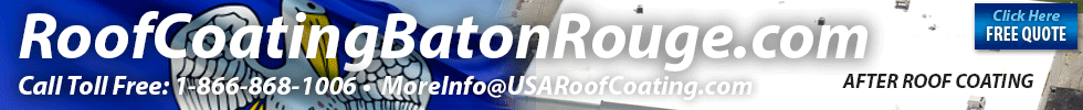 Baton Rouge Commercial Roof Coating